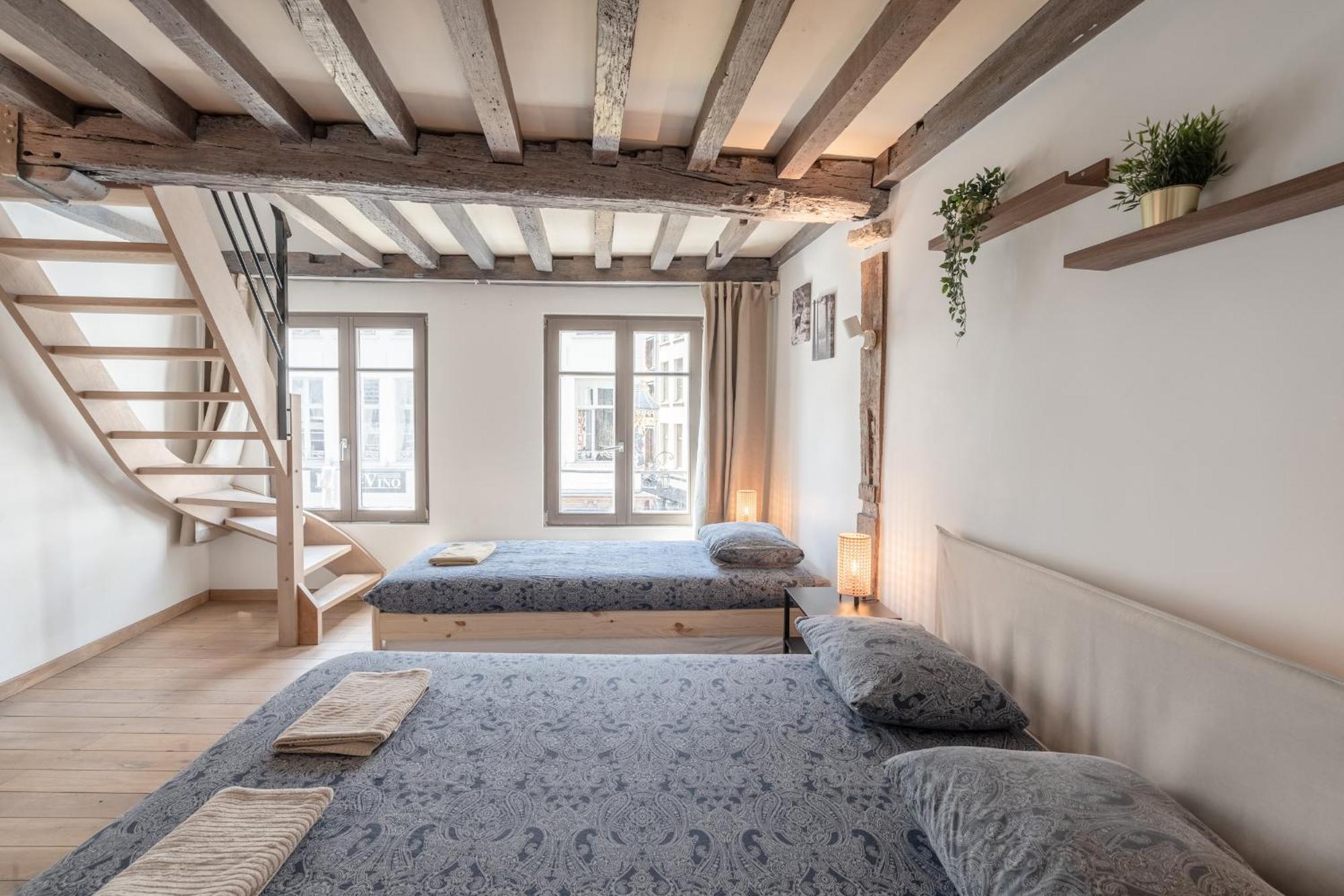 Tempel Triplex & Duplex At Historic Heart Of Amberes